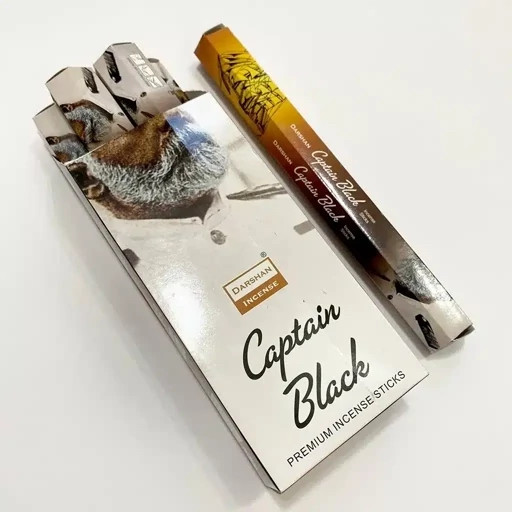 عود خوشبو کننده دارشان کاپتان بلک(captain black) 20 عددی